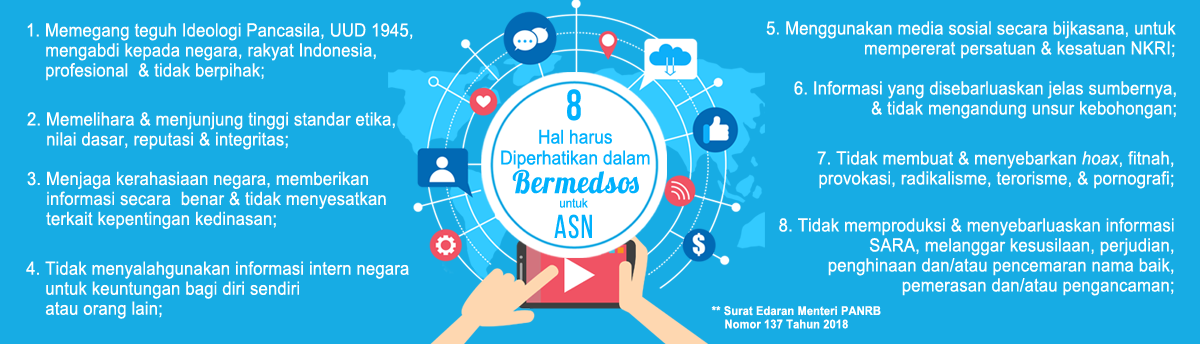 Bermedsos untuk ASN