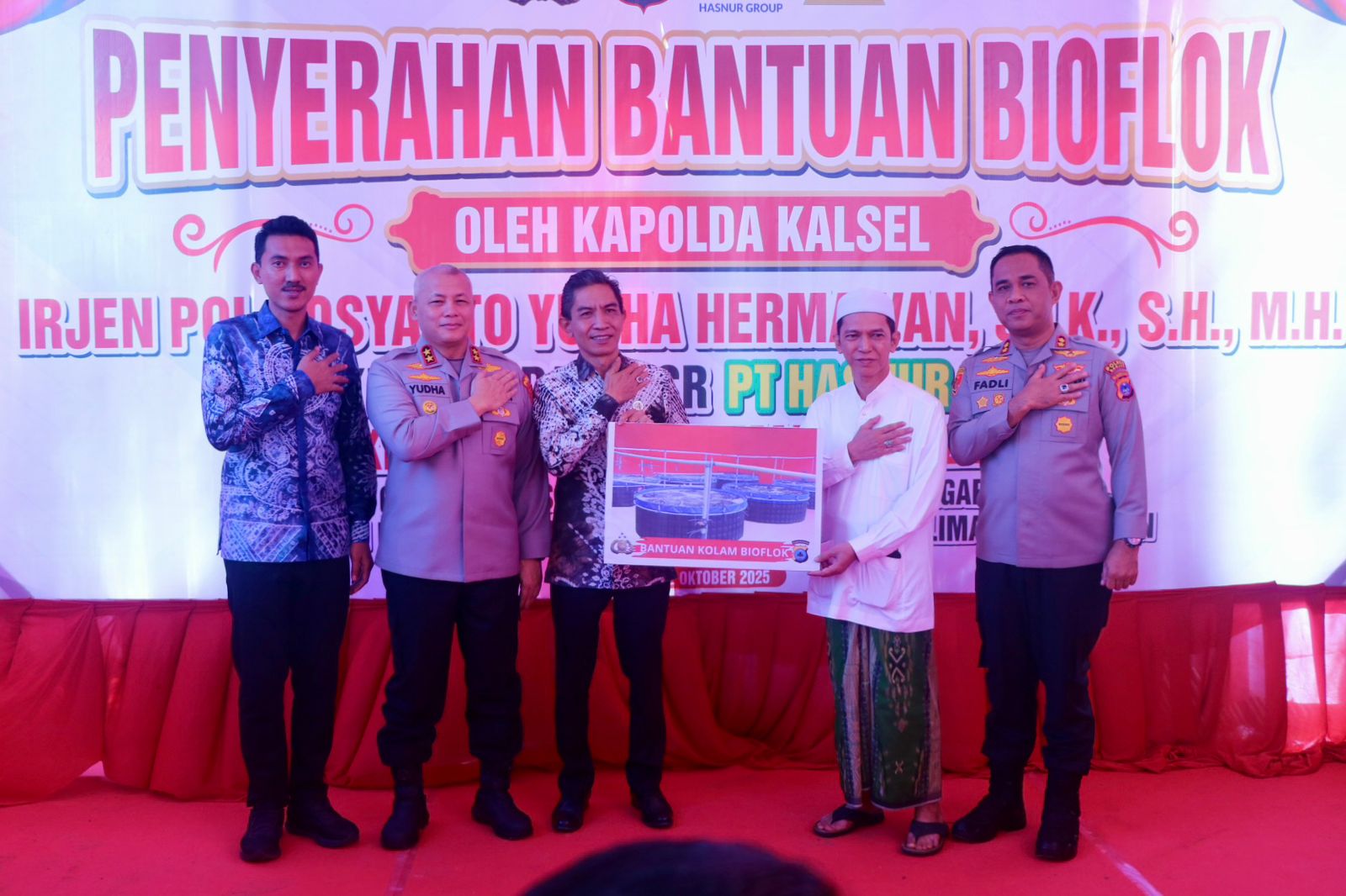 Penyerahan Bantuan Bioflok