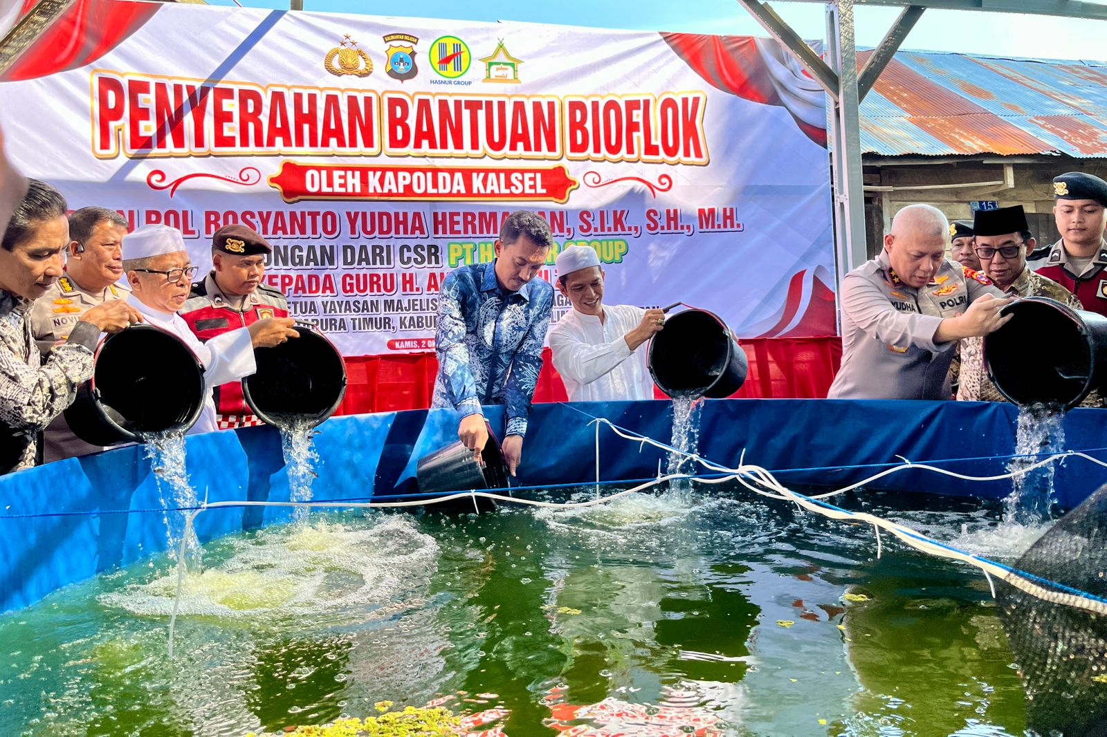 Penyerahan Bantuan Bioflok